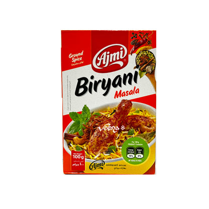 Buy Ajmi Biryani Masala 100g at Veenas.com - Online Indian Grocery Store UK
