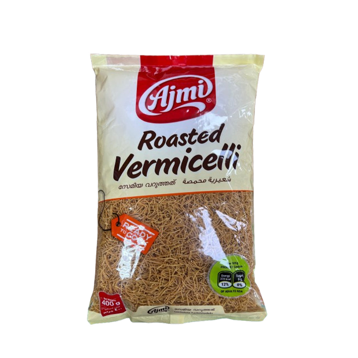Buy Ajmi Roasted Vermicelli 400g at Veenas.com - Online Indian Grocery Store UK