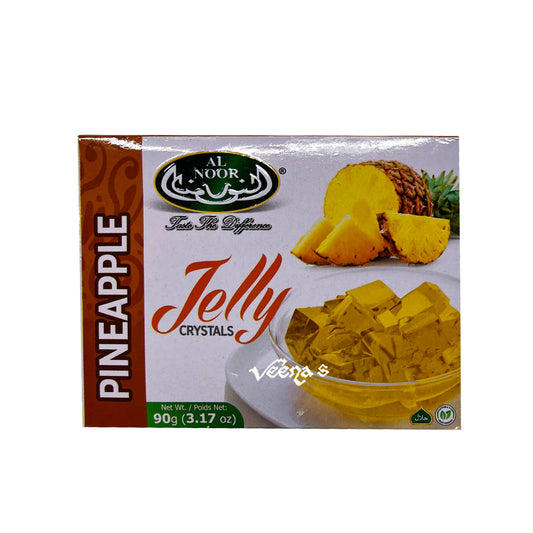 Al Noor Jelly Crystals (Pineapple Flavor) 90g