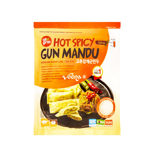 Allgroo Hot & Spicy Gun Mandu 540g
