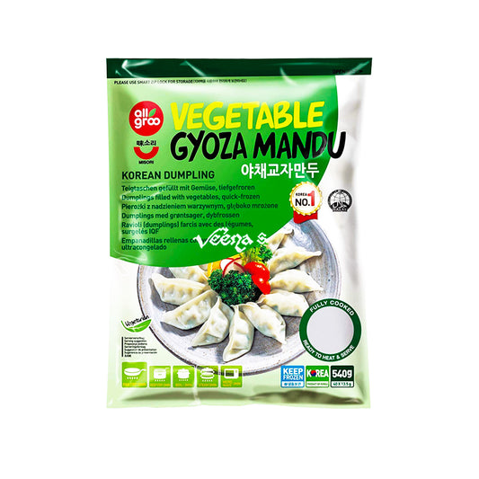 Allgroo Vegetable Gyoza Mandu 540g