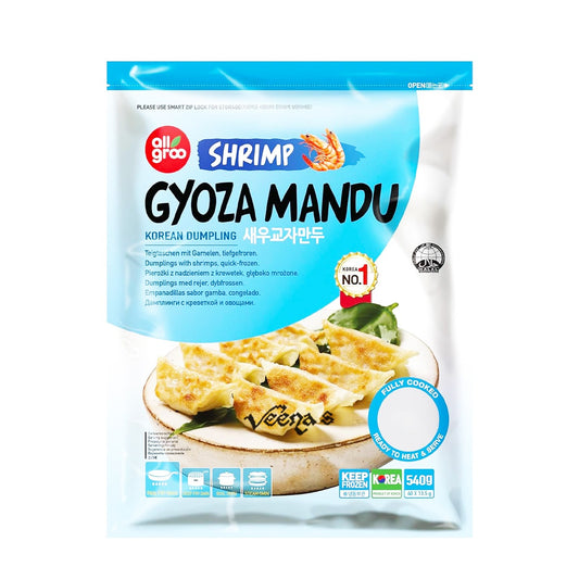 Allgroo Shrimp Gyoza Mandu 540g