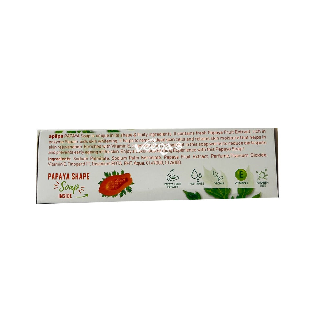 Buy Apapa Papaya Soap 150g at Veenas.com - Online Indian Grocery Store UK