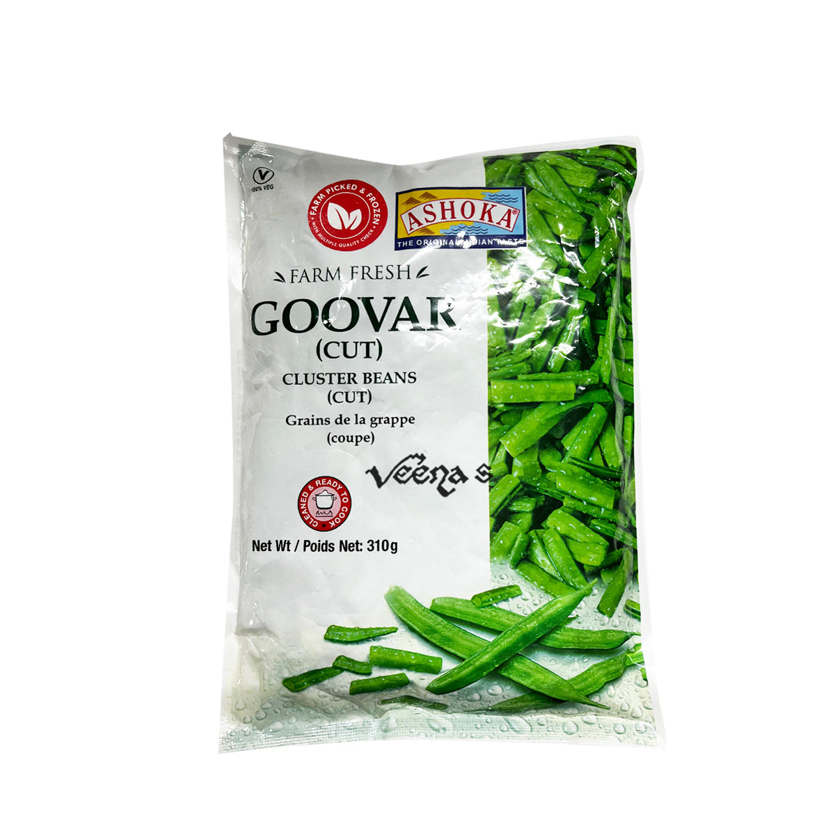 Buy Ashoka Goovar Cut 310g at Veenas.com - Online Indian Grocery Store UK