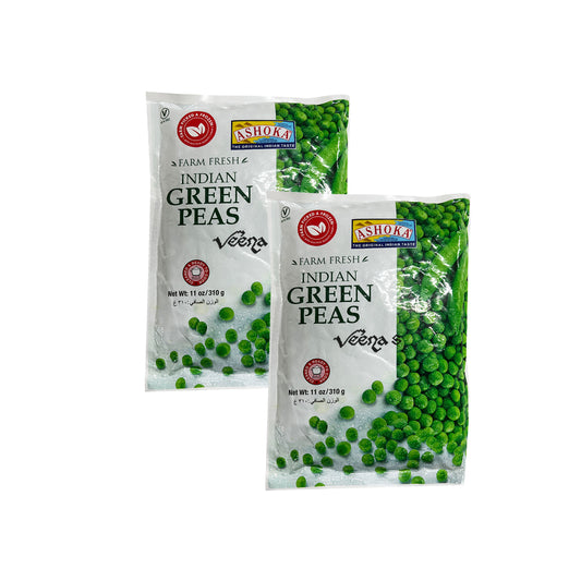Ashoka Indian Green Peas (Pack of 2) 310g