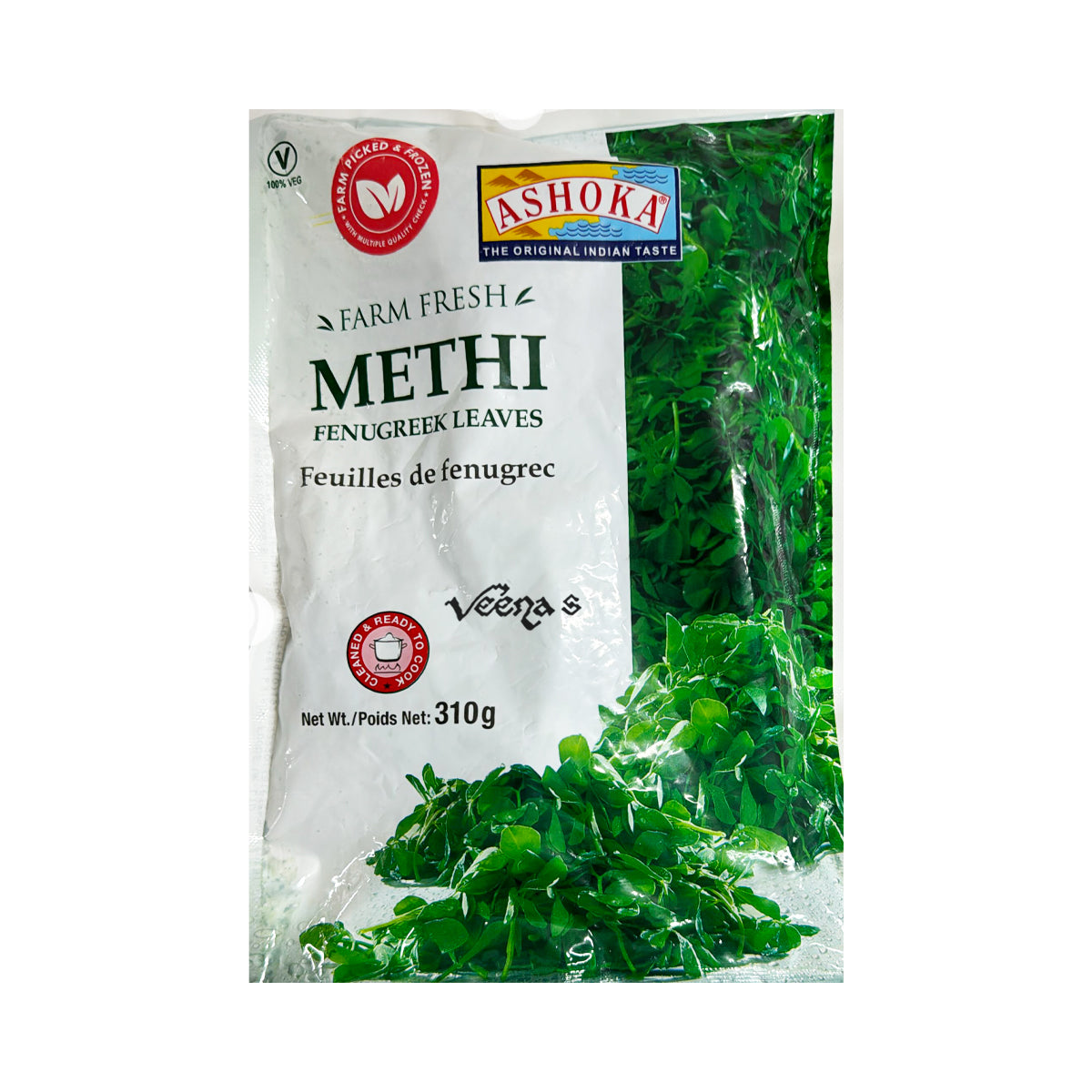Buy Ashoka Chopped Methi 310g at Veenas.com - Online Indian Grocery Store UK