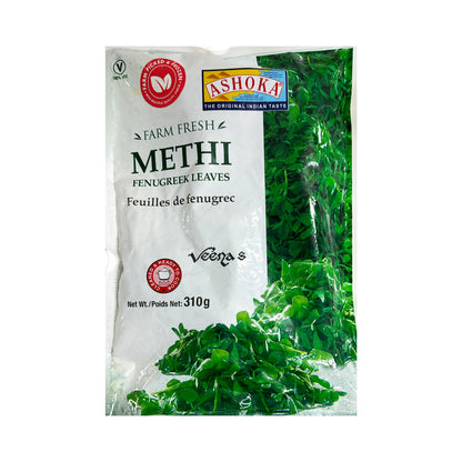 Buy Ashoka Chopped Methi 310g at Veenas.com - Online Indian Grocery Store UK