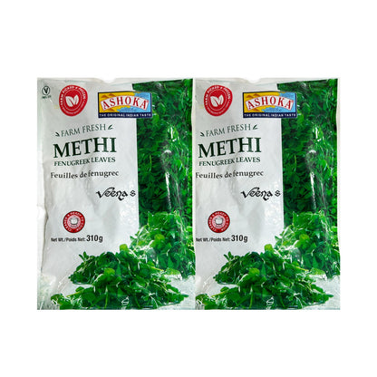 Buy Ashoka Chopped Methi 310g at Veenas.com - Online Indian Grocery Store UK