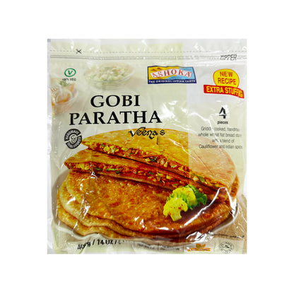 Buy Ashoka Gobi Paratha 400g at Veenas.com - Online Indian Grocery Store UK