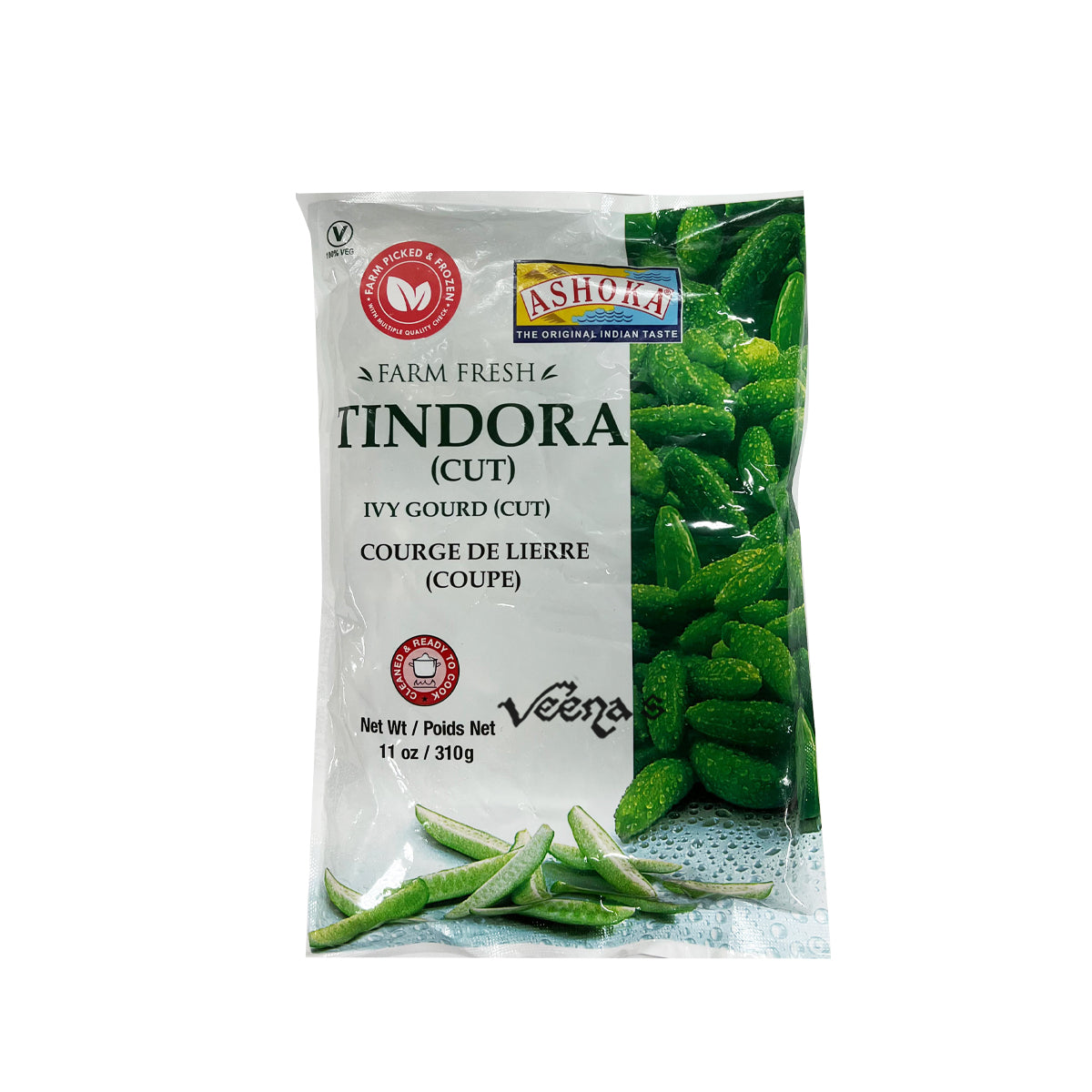 Buy Ashoka Tindora (Cut) 310g at Veenas.com - Online Indian Grocery Store UK