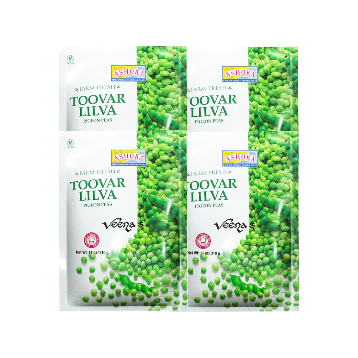 Buy Ashoka Toovar Lilva 310g at Veenas.com - Online Indian Grocery Store UK
