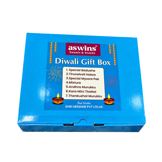 Buy Aswins Diwali Gift Box at Veenas.com - Online Indian Grocery Store UK