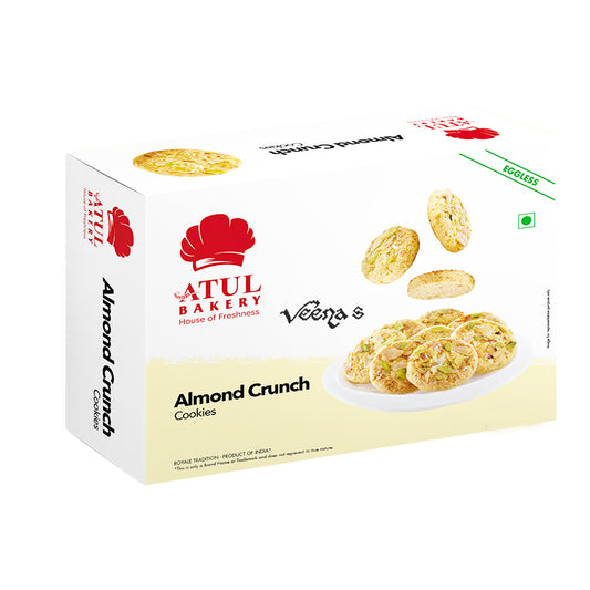Atul Bakery Almond Crunch Cookies 200g