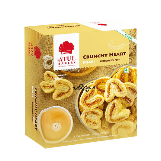Atul Bakery Crunchy Heart Khari 200g