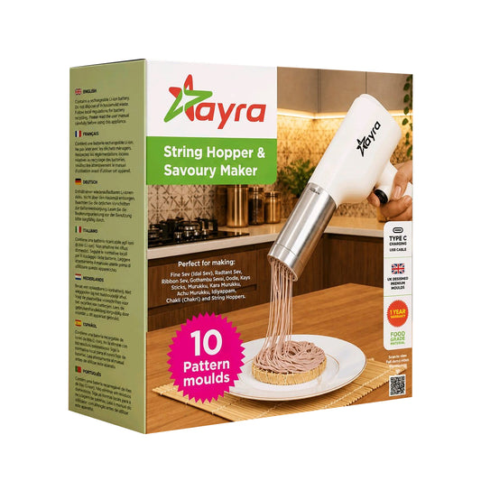 Buy Ayra String Hopper & Savoury Maker at Desicart.co.uk - Online Indian Grocery Store UK