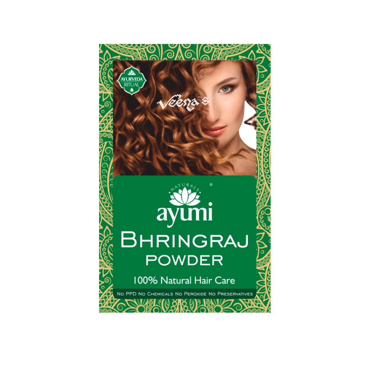Buy Ayumi Pure Bhringraj Powder 100g at Veenas.com - Online Indian Grocery Store UK
