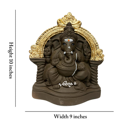 Buy Clay Vinayagar 10 Inch at Veenas.com - Online Indian Grocery Store UK