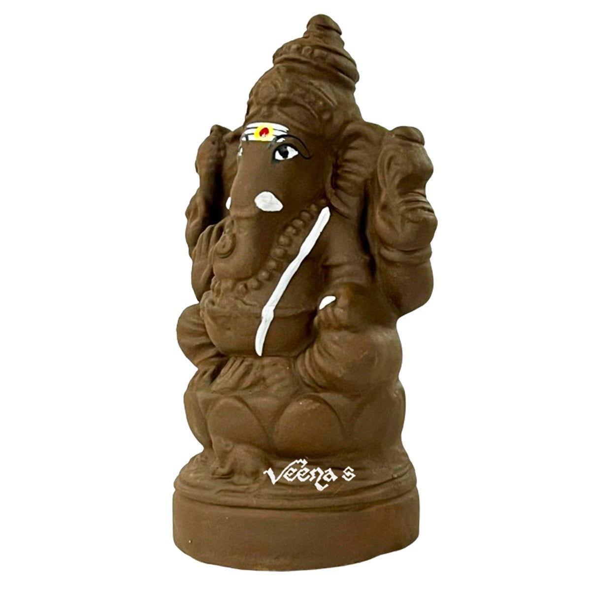 Clay Vinayagar 8 Inch 