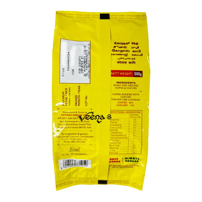 Buy Cothas Coffee Speciality Blend 500g at Veenas.com - Online Indian Grocery Store UK