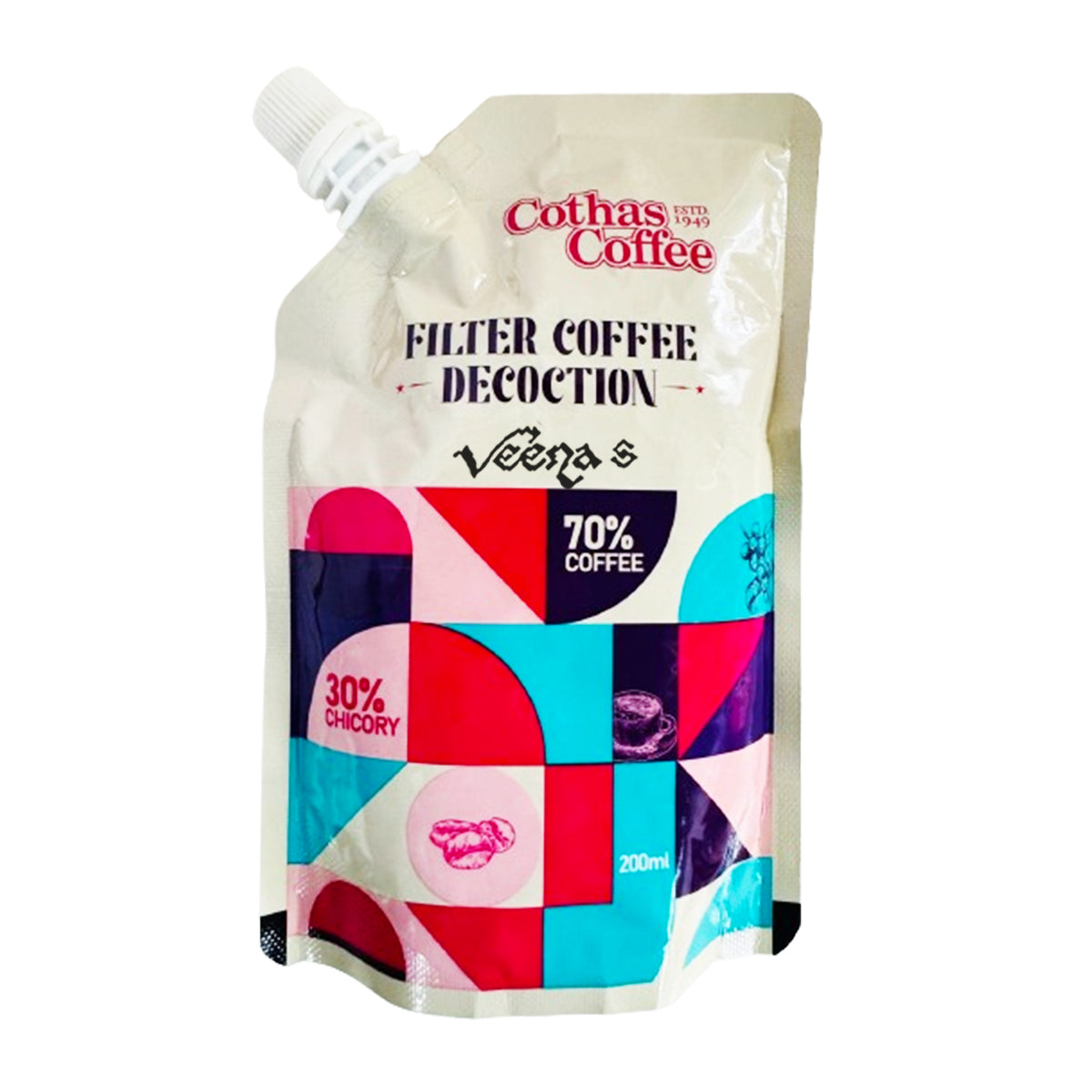 Cothas Coffee Filter Coffee Decoction 200ml