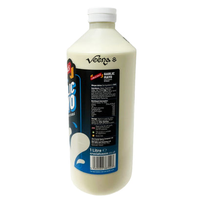 Crucials Garlic Mayo Sauce 1Ltr