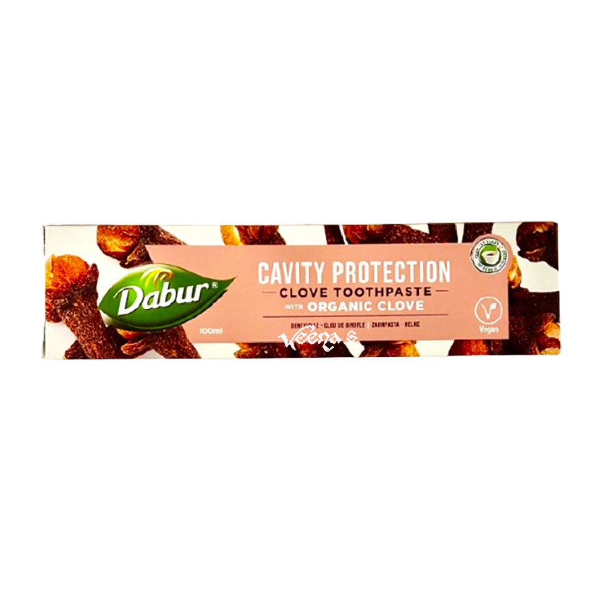 Buy Dabur Herbal Toothpaste with Clove 100ml at Veenas.com - Online Indian Grocery Store UK