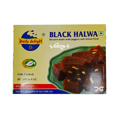 Buy Daily Delight Black Halwa 400g at Veenas.com - Online Indian Grocery Store UK