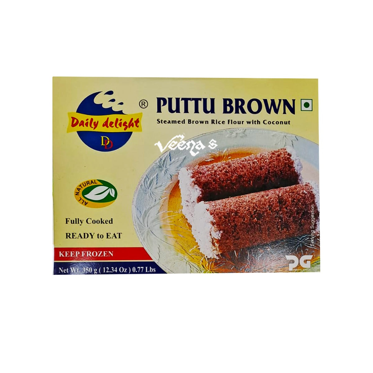 Buy Daily Delight Puttu Brown 350g at Veenas.com - Online Indian Grocery Store UK