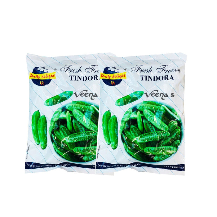Daily Delight Frozen Tindora 400g Pack of 2