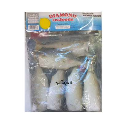 Buy Diamond Mackerel Headless 1kg at Veenas.com - Online Indian Grocery Store UK
