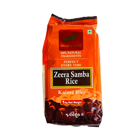 Double Deer Zeera Samba Rice (Kaima Rice) 1kg