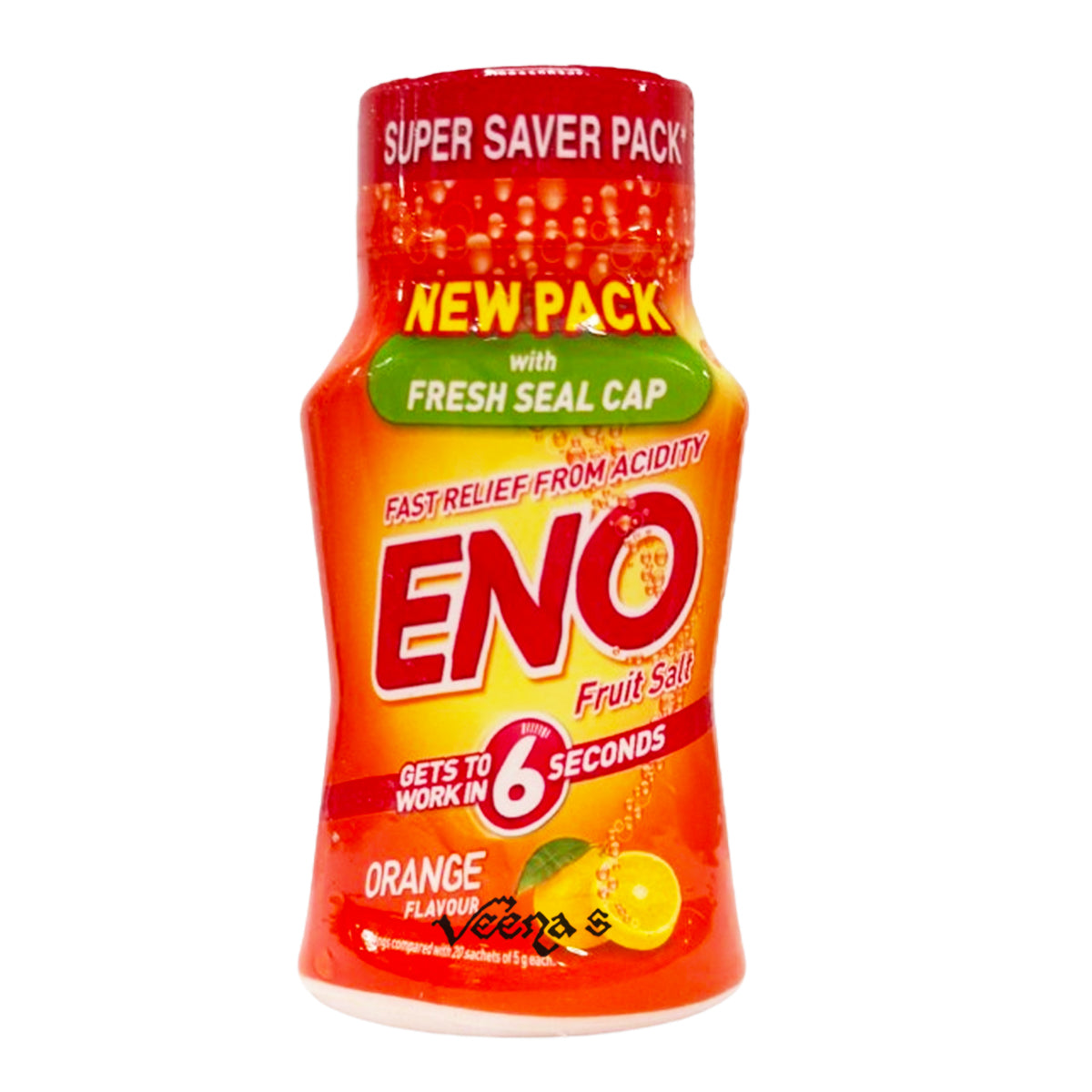 Buy ENO Fruit Salt (Orange Flavour)100g at Veenas.com - Online Indian Grocery Store UK