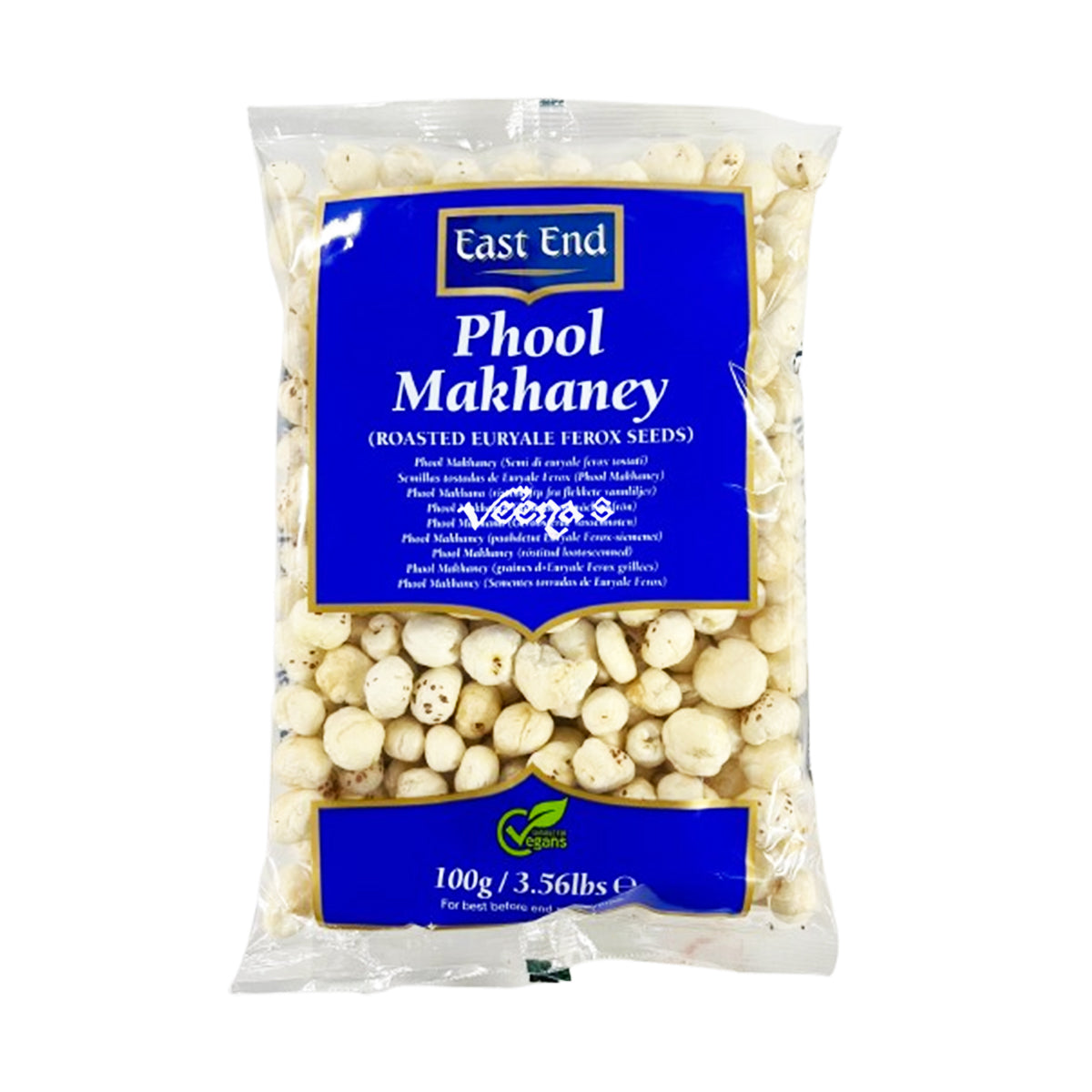 Buy East End Phool Makhaney 100g at Veenas.com - Online Indian Grocery Store UK