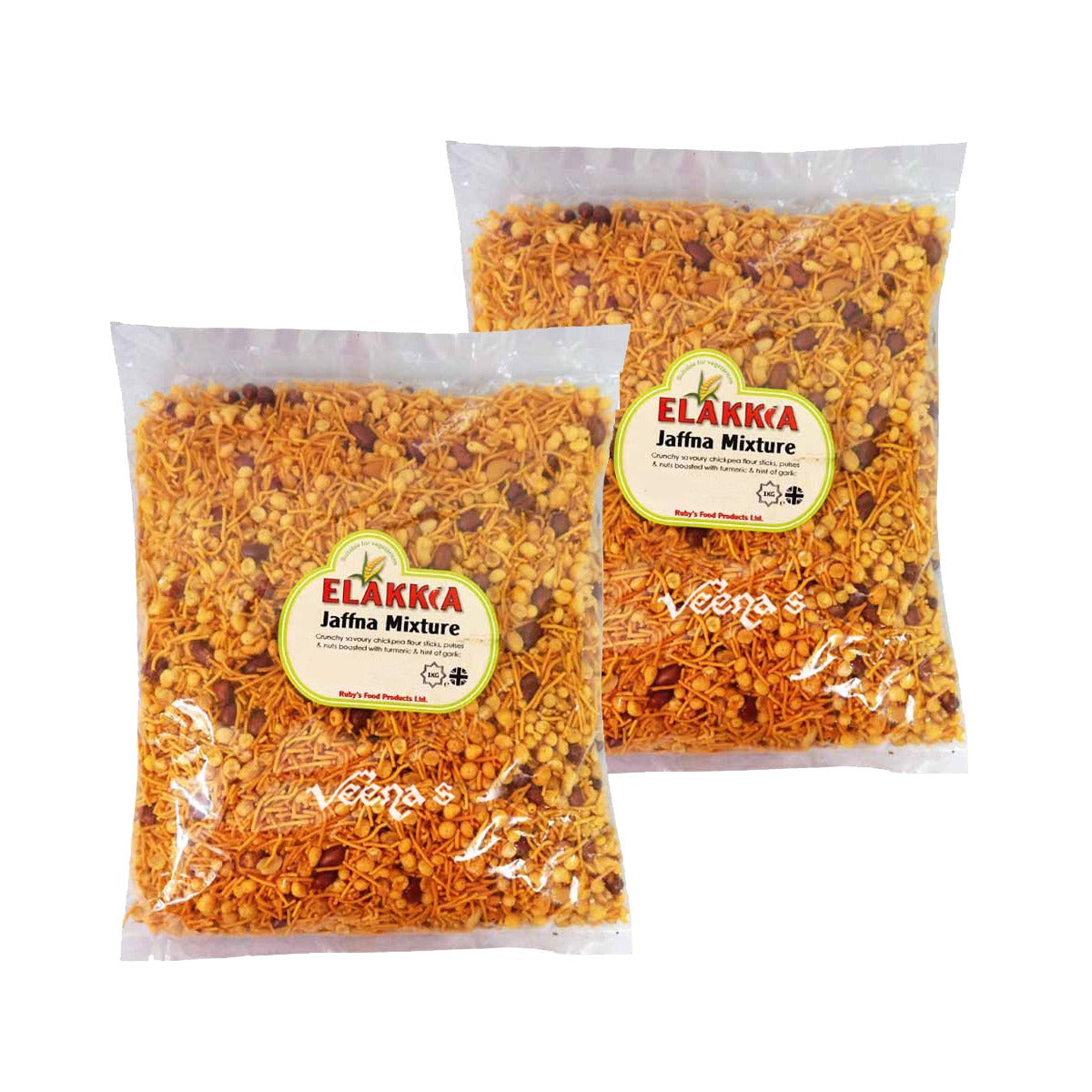 Buy Elakkia Jaffna Mixture (Pack of 2) 1kg at Veenas.com - Online Indian Grocery Store UK