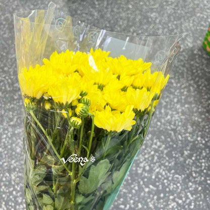 Buy Flower Chevanthi Yellow at Veenas.com - Online Indian Grocery Store UK
