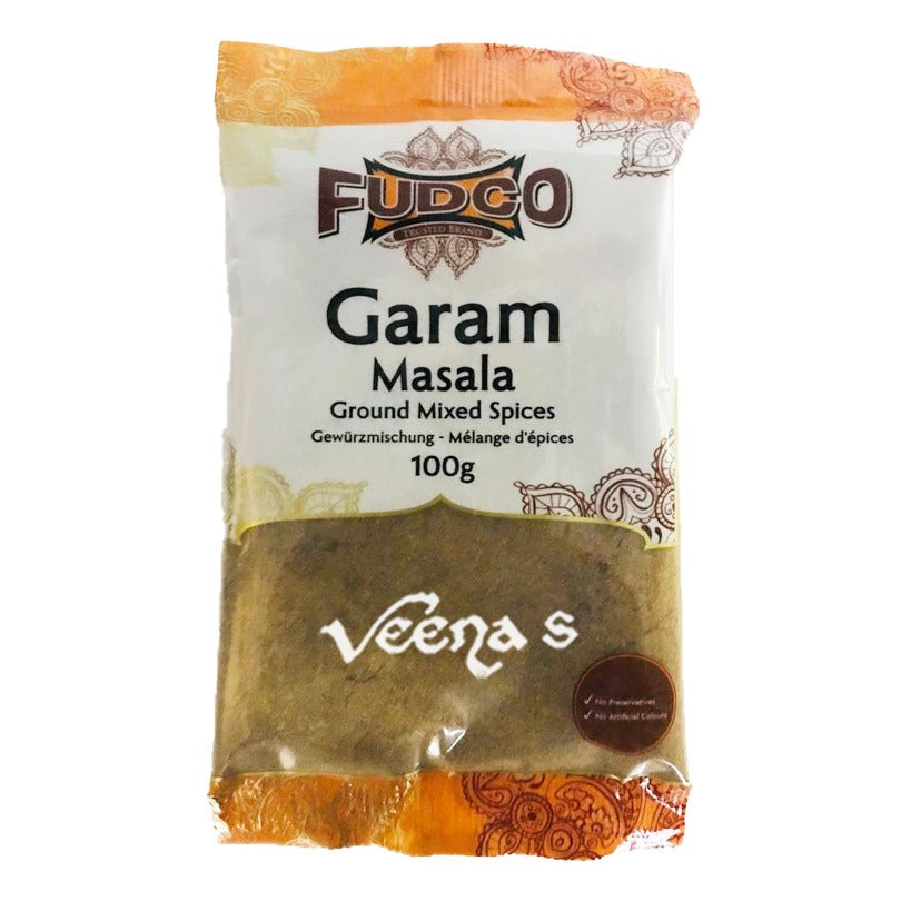 Buy Fudco Garam Masala Powder 100g at Veenas.com - Online Indian Grocery Store UK