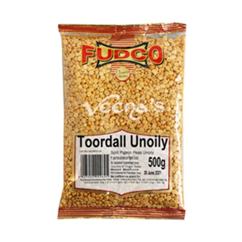Buy Fudco Toor Dall Unoily 500g at Veenas.com - Online Indian Grocery Store UK