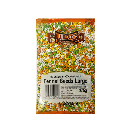 Fudco Sugar Coated Fennel Seeds Large 375g