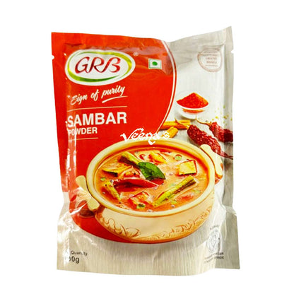 Buy GRB Sambar Powder 200g at Veenas.com - Online Indian Grocery Store UK