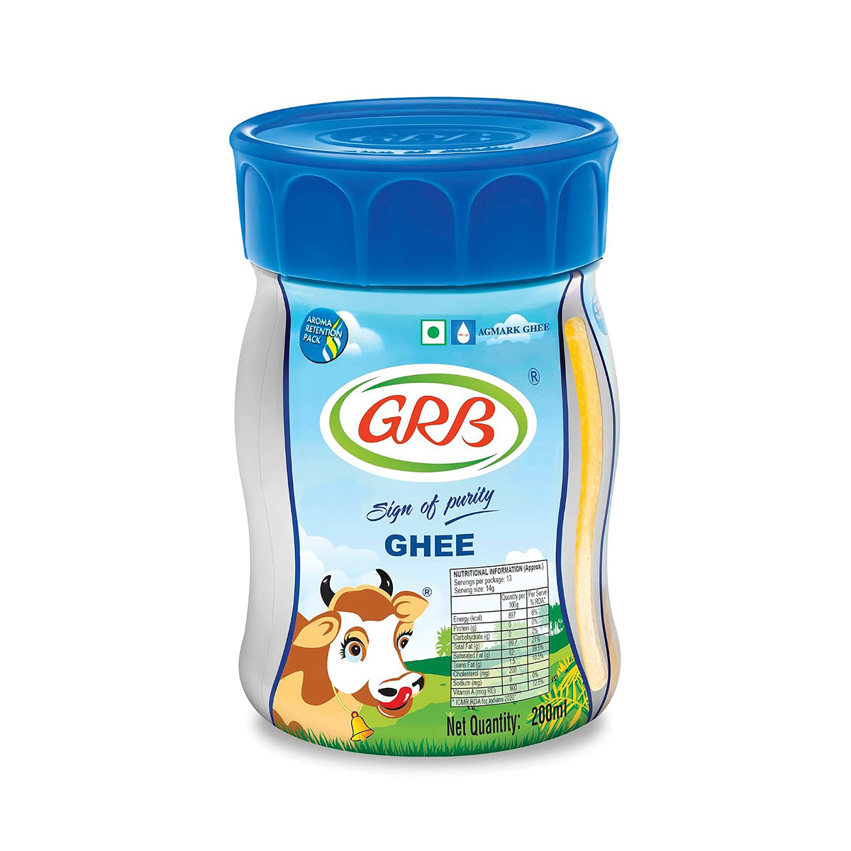 Buy GRB Pure Ghee 250ml at Veenas.com - Online Indian Grocery Store UK
