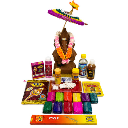 Buy Ganesha (Vinayagar) Combo Kit at Veenas.com - Online Indian Grocery Store UK