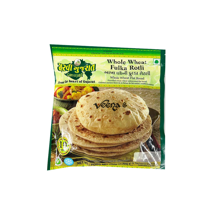 Garvi Gujarat Whole Wheat Fulka Roti 350g