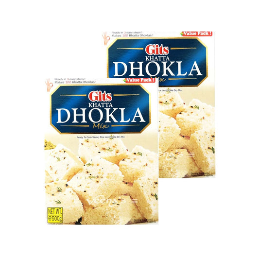 Gits Khatta Dhokla Mix 500g (Pack of 2)