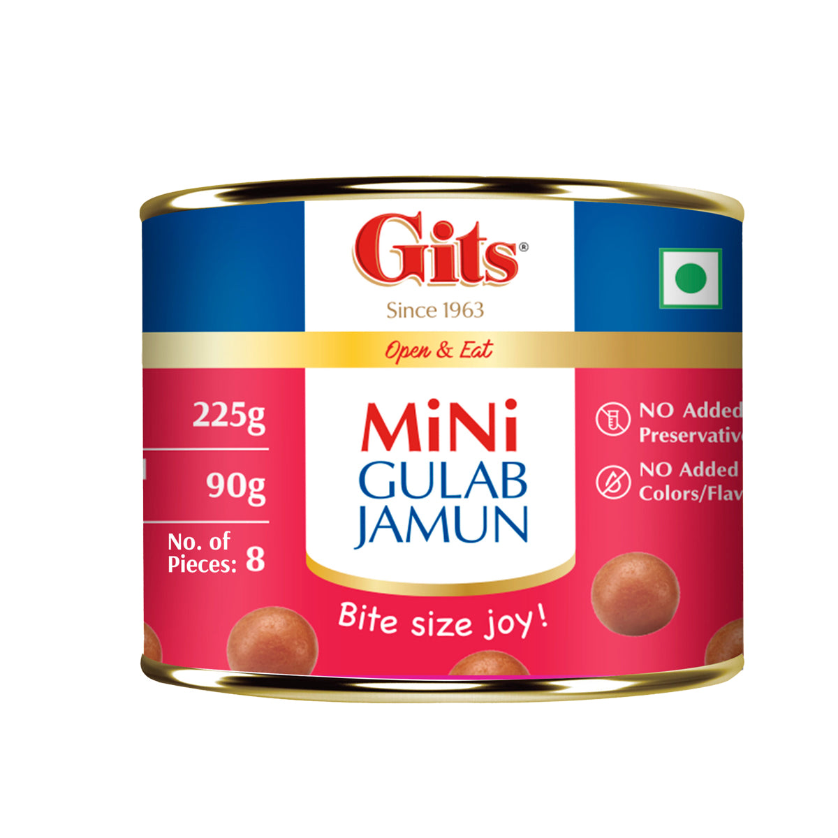 Buy Gits Mini Gulab Jamun 225g at Veenas.com - Online Indian Grocery Store UK