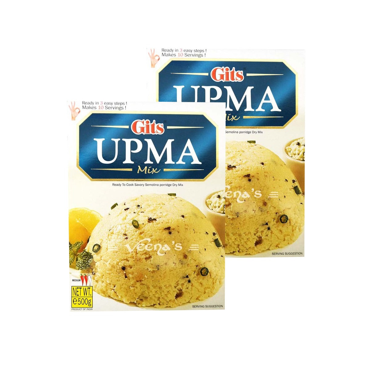 Buy Gits Upma Mix 500g (Pack of 2) at Veenas.com - Online Indian Grocery Store UK