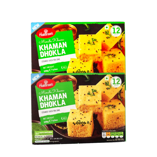 Haldiram's Khaman Dhokla (Pack of 2) 256g