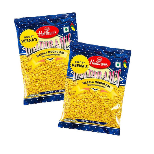 Haldiram's Masala Moong Dal 200g Pack of 2