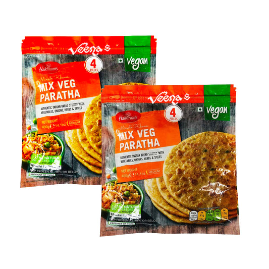 Haldiram's Mix Veg Paratha (Pack of 2) 400g