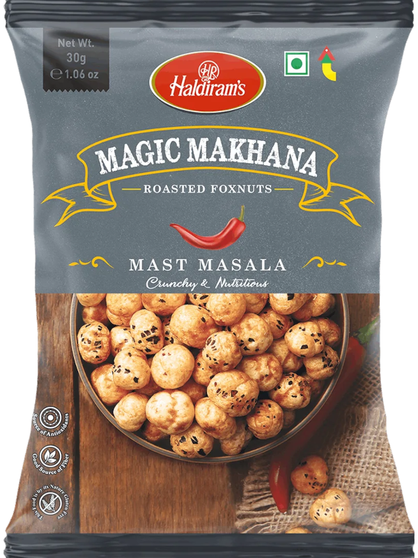 Haldiram's Roasted Foxnuts Masala 40g