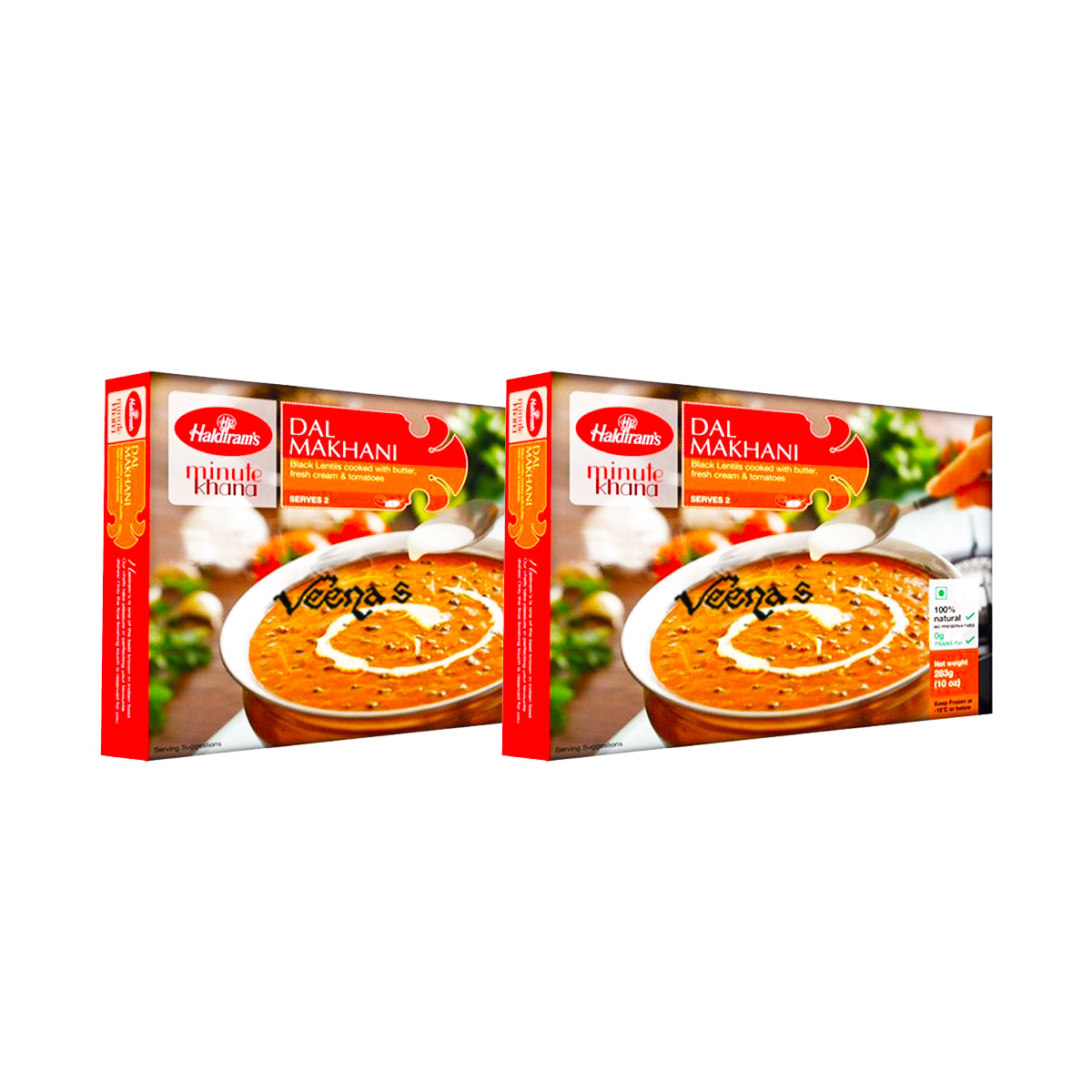 Buy Haldiram's Dal Makhani (Pack of 2) 283g at Veenas.com - Online Indian Grocery Store UK